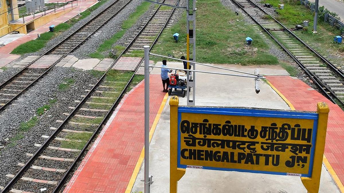 Work on fourth-line project from Tambaram to Chengalpattu to begin in January