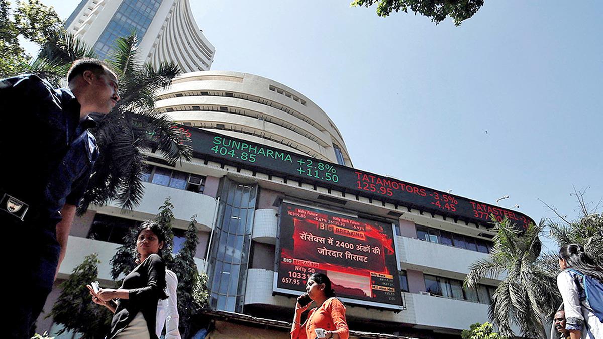 Sensex, Nifty settle marginally down in volatile trade on eventful Budget day