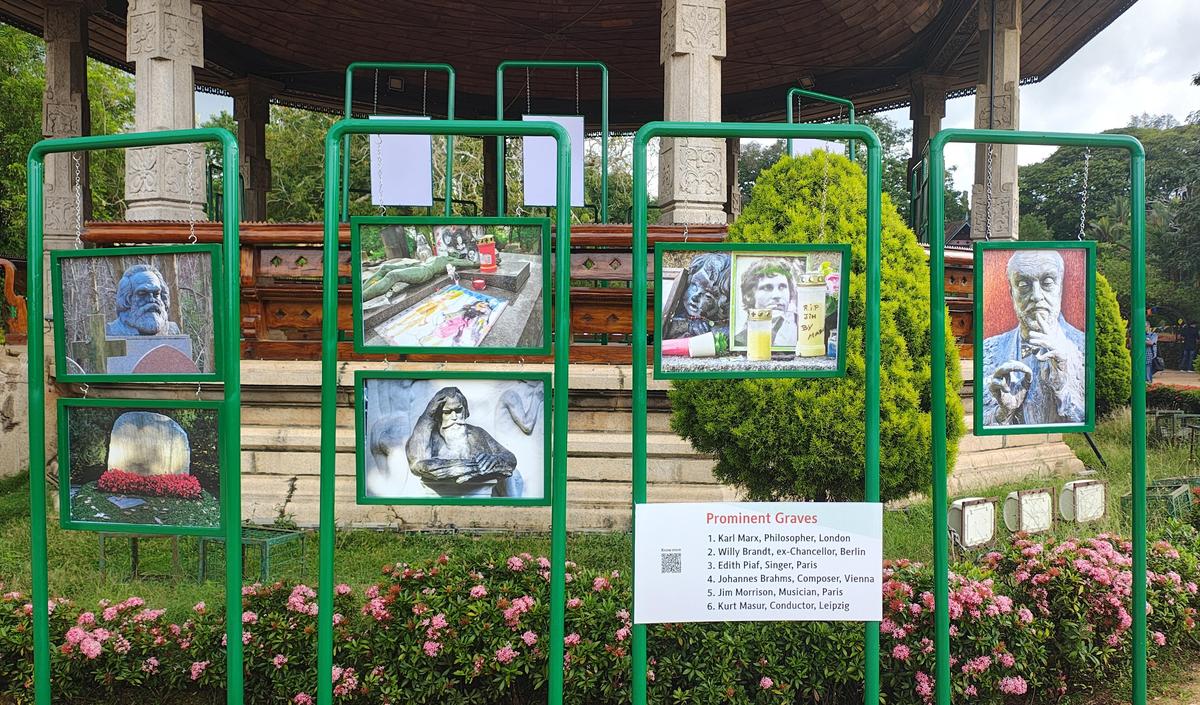 Photographs of prominent graves at Silence Alive: the Global Culture of Farewell photo exhibition Photographs of prominent graves at Silence Alive: the Global Culture of Farewell photo exhibition