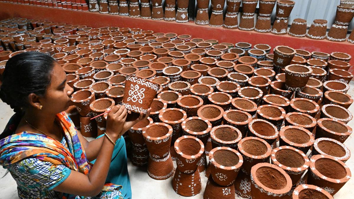 Visakhapatnam’s Eastern Ghats Biodiversity Centre showcases artistic skills of tribal women