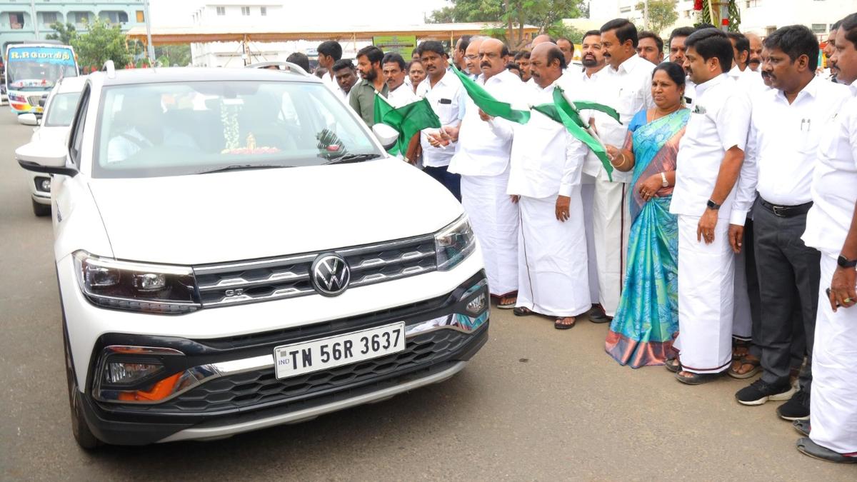 Rail overbridge at Palayakadu in Tiruppur city, taken up for construction 11 years ago, thrown open for traffic 