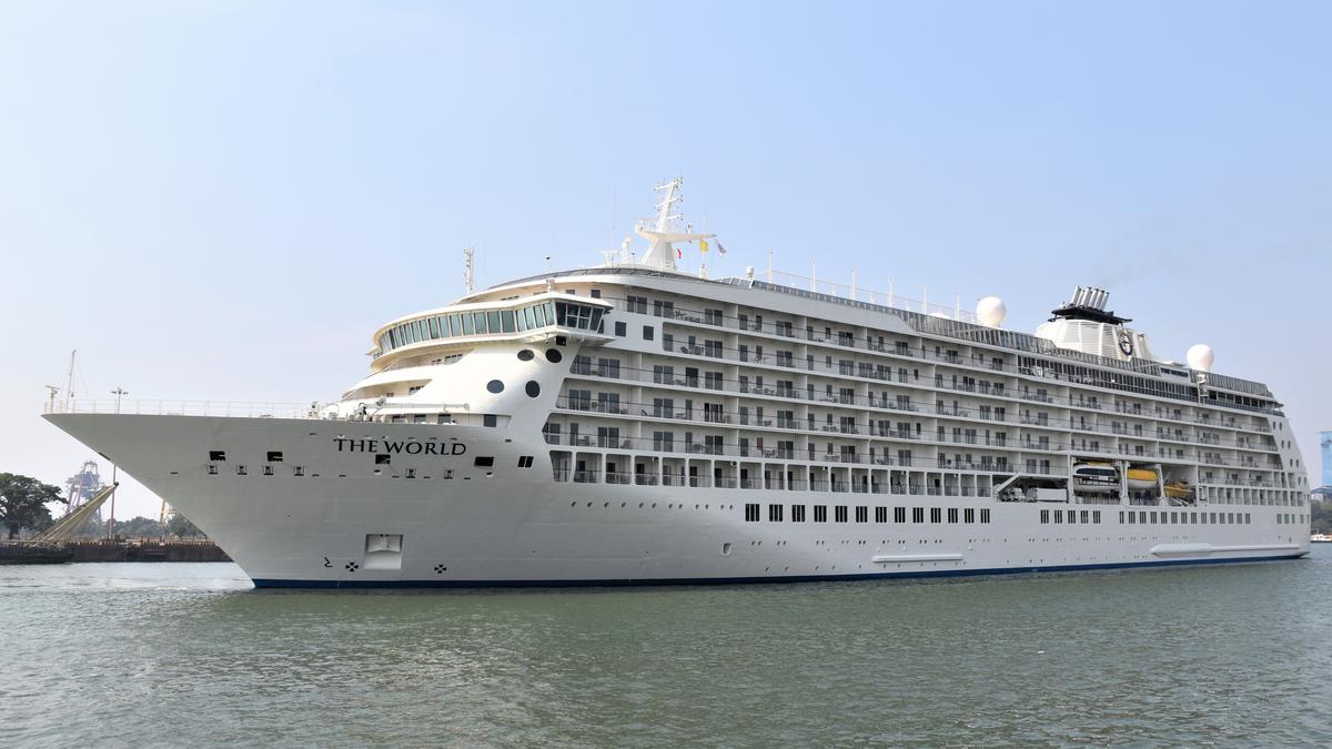 Fourth cruise vessel of the season calls at New Mangalore Port