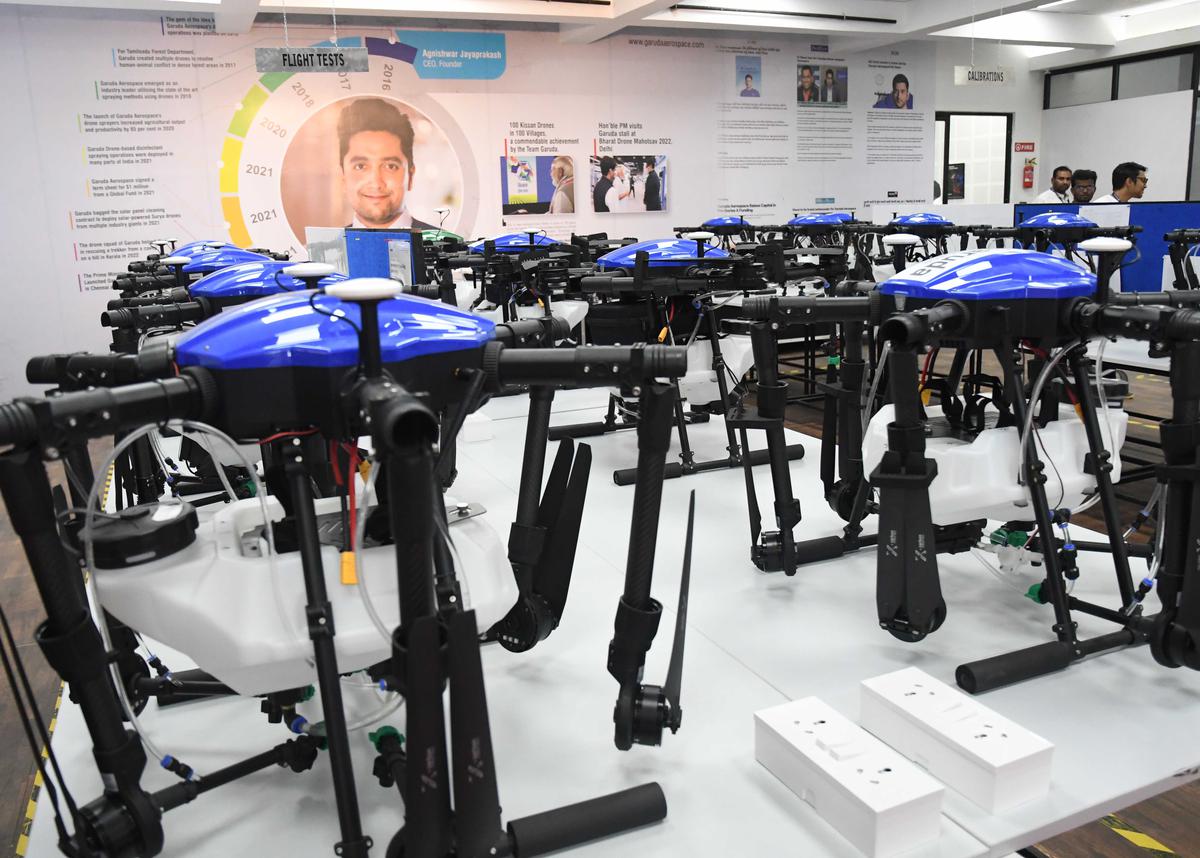 Chennai Super Kings onboards drone tech startup Garuda Aerospace as official partner - The Hindu