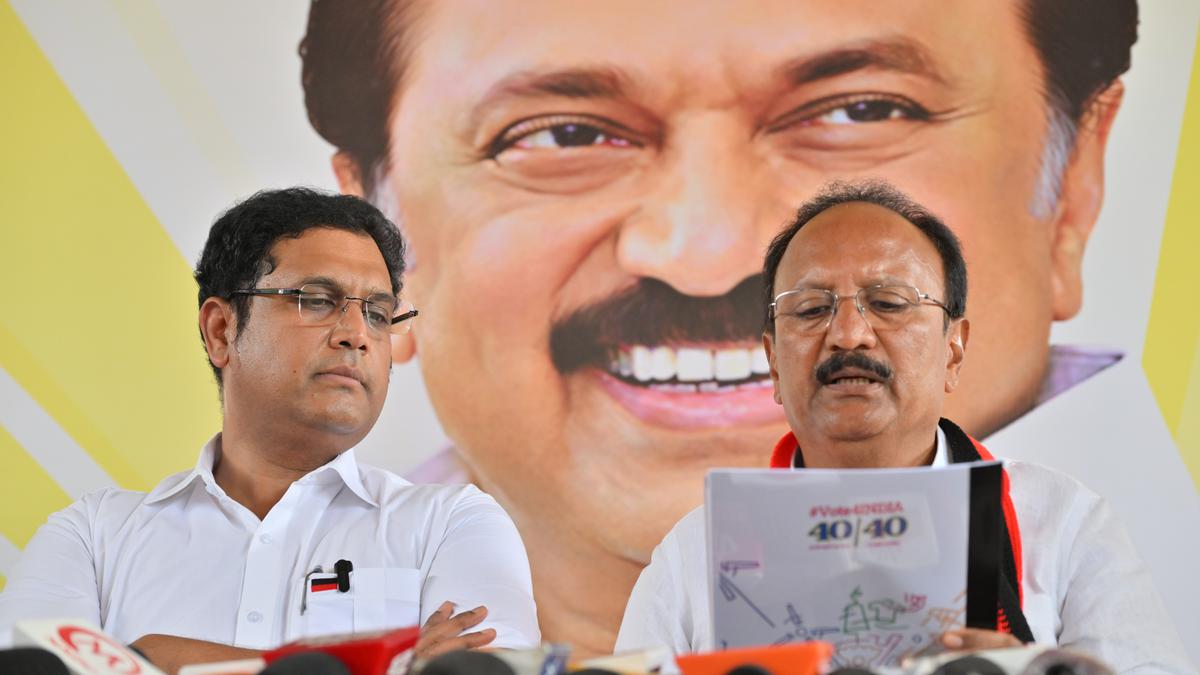 Lok Sabha polls | DMK’s election manifesto promises measures to meet Coimbatore’s infrastructure and industrial needs