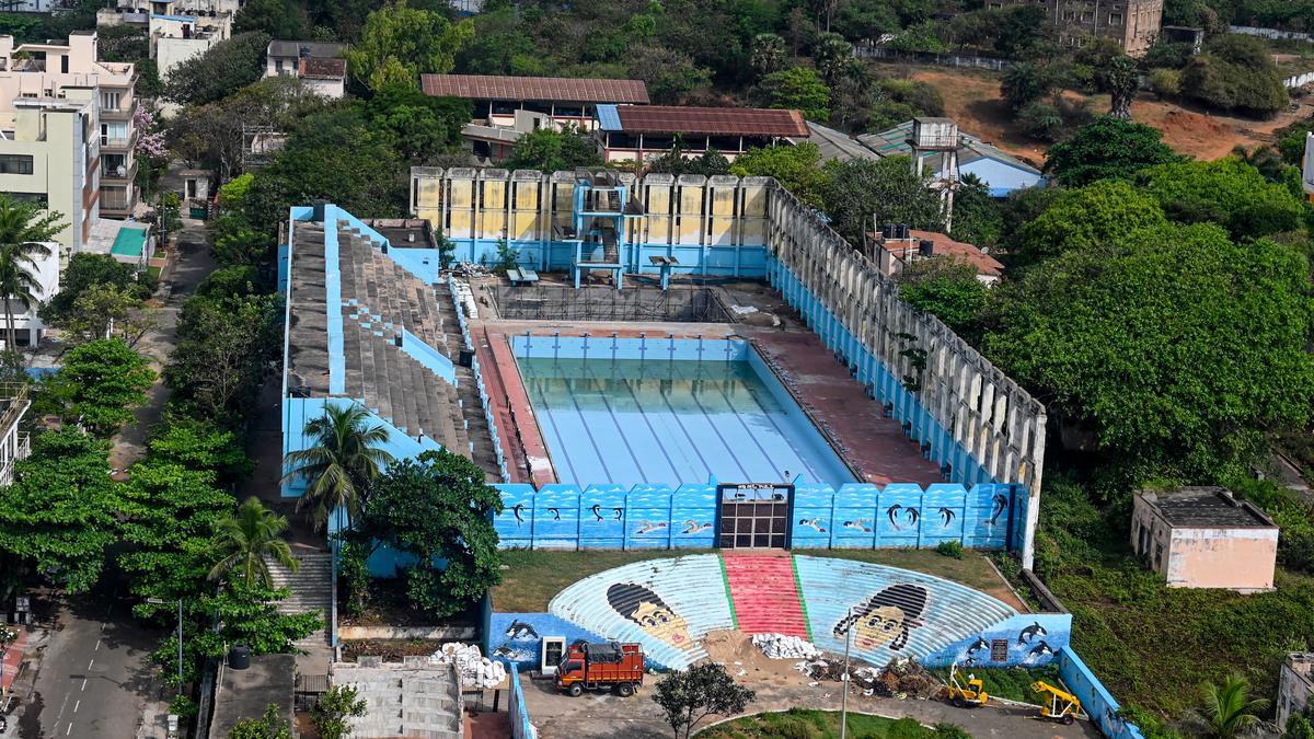 GVMC’s Aqua Sports Complex given a facelift in Visakhapatnam, to be opened this week