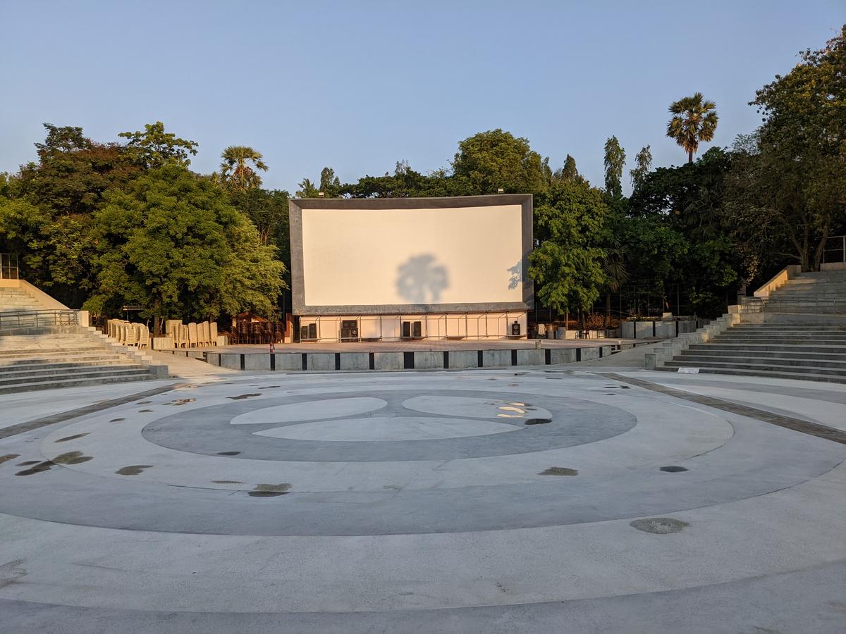 Sitting under the stars What is it like to catch a movie inside IIT