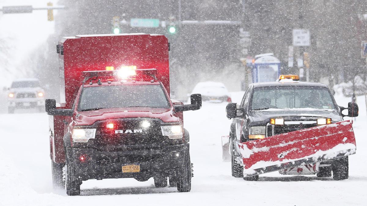 What is the link between winter storms and global warming?