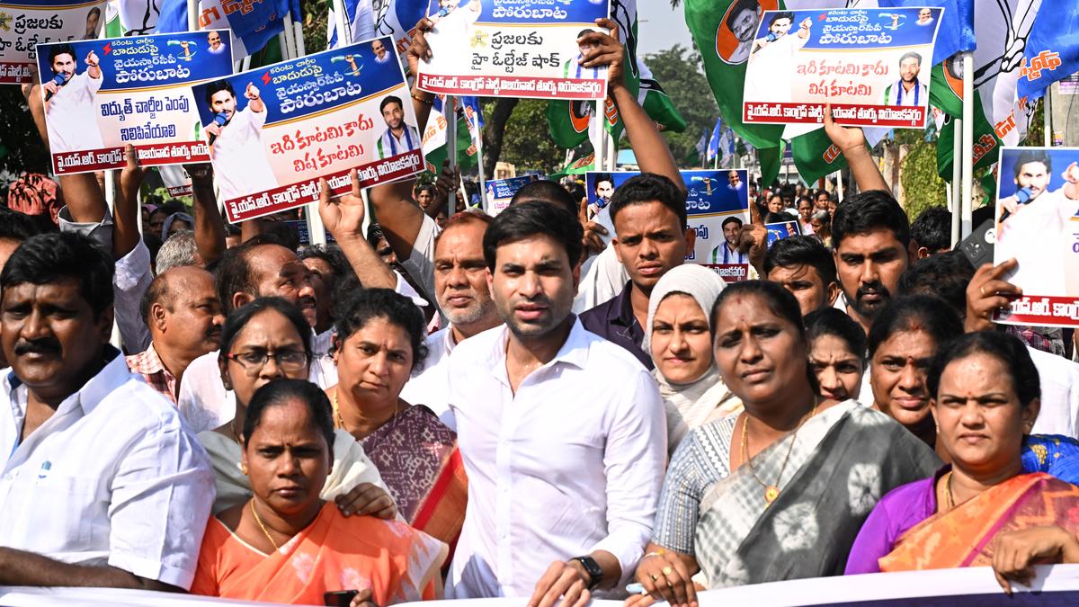 YSRCP calls power tariff hike in Andhra Pradesh an unjust burden, demands immediate rollback