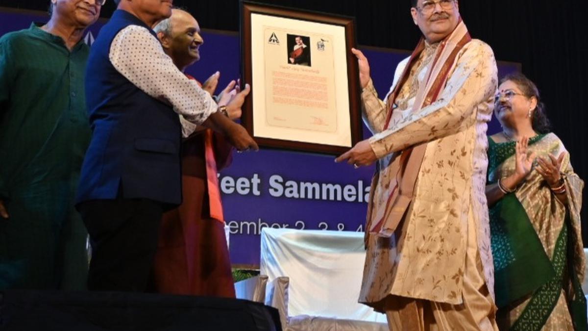 Young musicians and exponents lit the stage at ITC Sangeet Sammelan