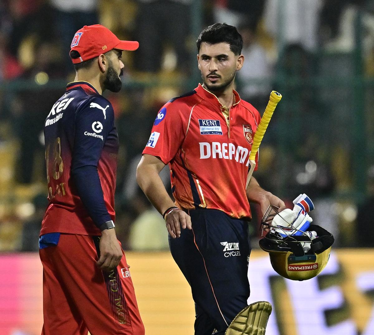 Punjab Kings players celebrating a wicket