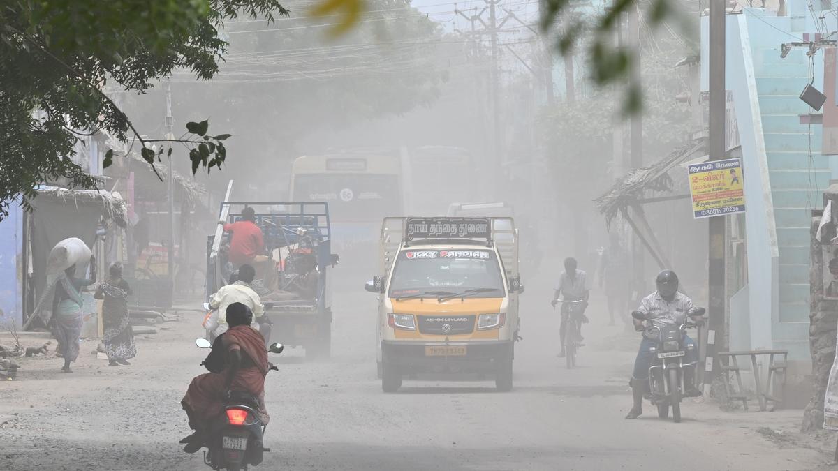 Badly damaged dusty road leaves residents, traders exasperated