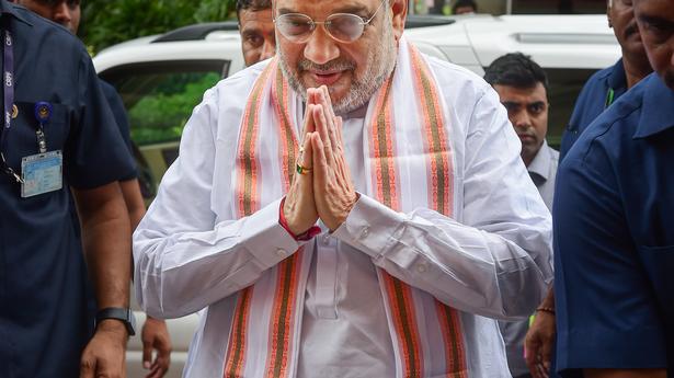 Home Minister Amit Shah calls on President Droupadi Murmu