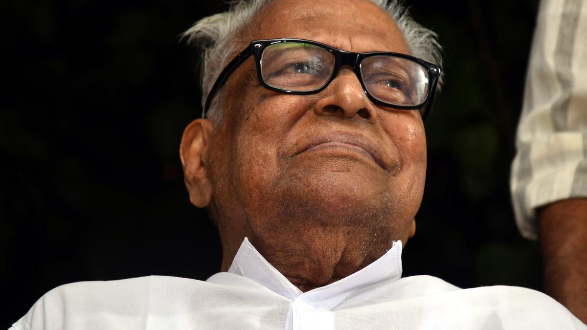 Former Chief Minister, freedom fighter and communist veteran V. S. Achuthanandan turns 99