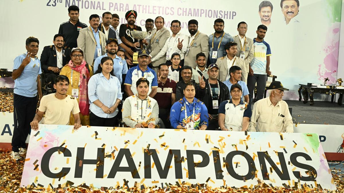 Haryana takes overall honours in National para athletics