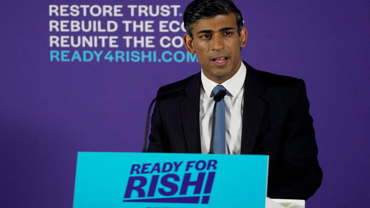 Rishi Sunak holds first campaign event, defends Boris Johnson