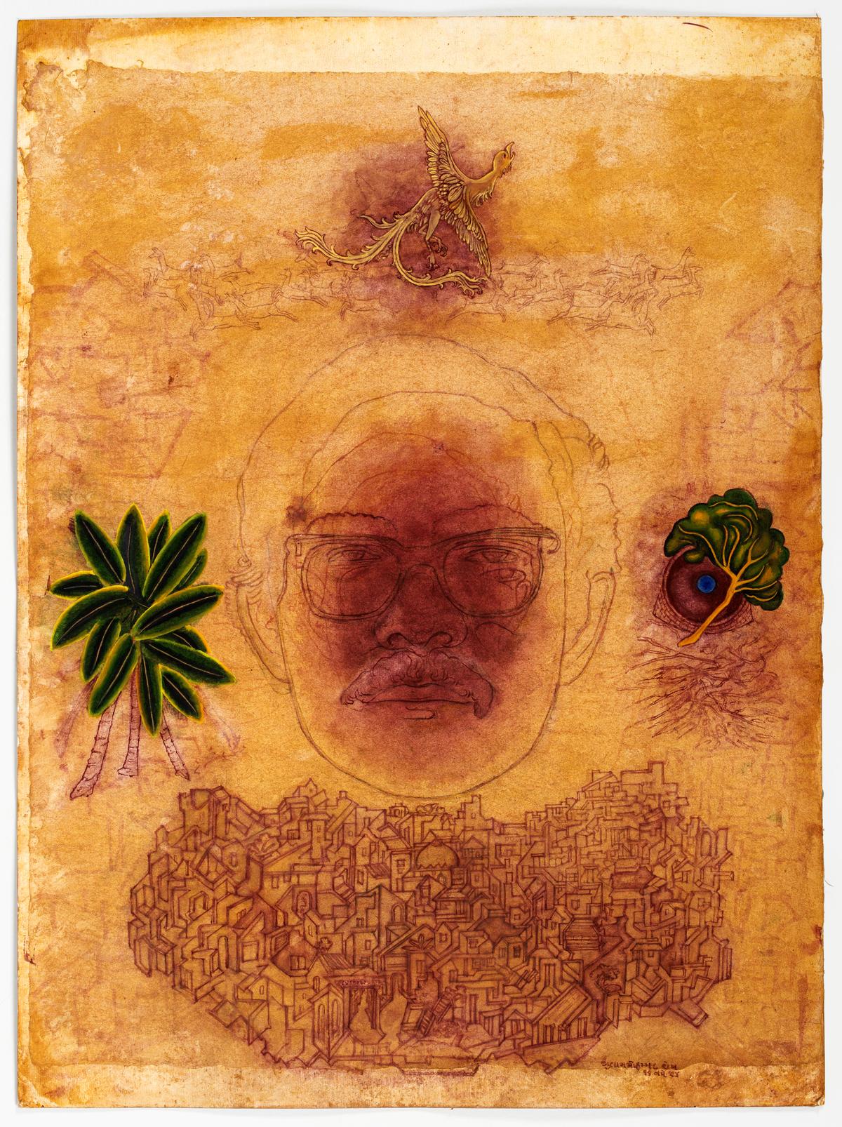 Gulmmohammed Sheikh’s ‘Dreaming with Gieve’ Gulmmohammed Sheikh’s ‘Dreaming with Gieve’
