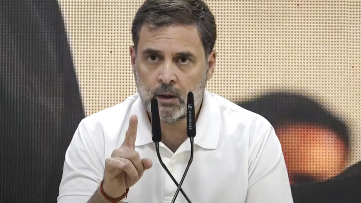 Rahul Gandhi demands arrest of Gautam Adani, Madhabi Buch