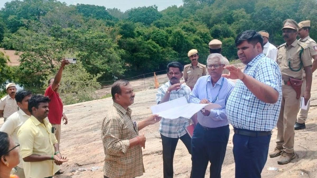 Tirunelveli Collector inspects Sorimuthu Ayyanar temple ahead of Aadi Amavasai celebration