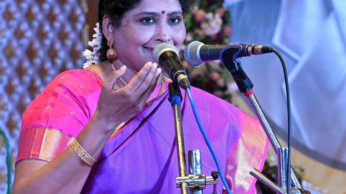 Tamil Isai Sangam’s music festival concludes on a high note with Nityarsree’s vocal concert in Madurai