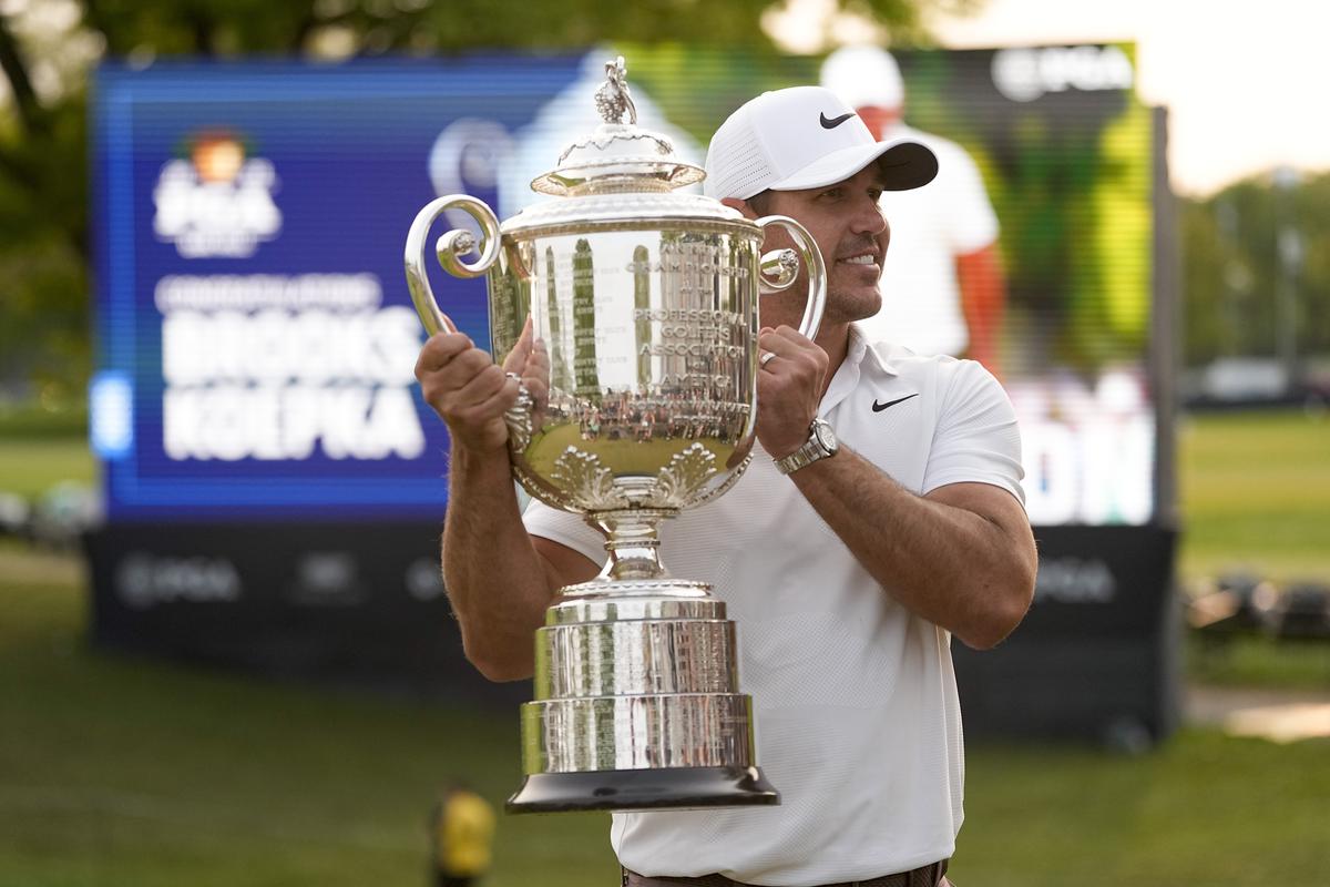 Koepka klamrer seg til PGA-ledelsen for historisk femte major LIV-seier