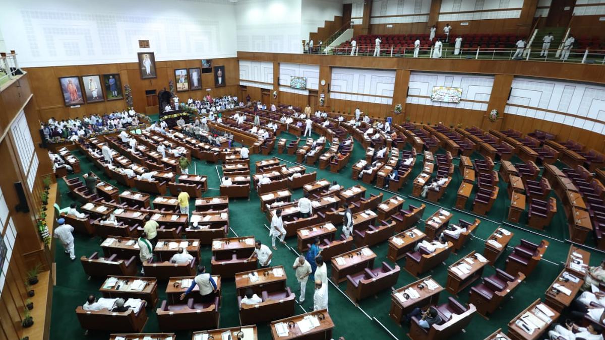 Noisy start to Karnataka winter session as Waqf row triggers heated exchange of words between ruling and opposition members in Assembly