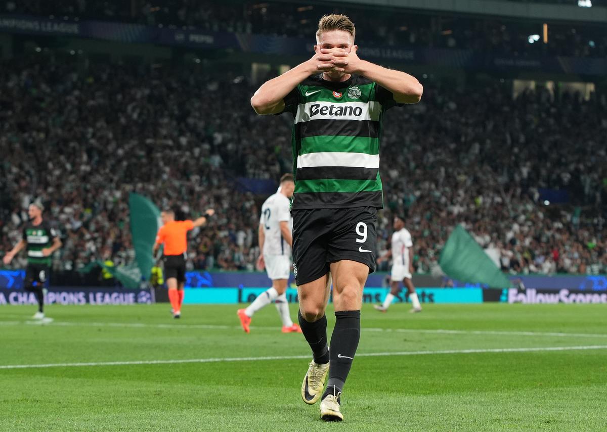 Translation questions: Viktor Gyokeres has been exceptional in Portugal. Arsenal, though, will need to judge whether he can find his scoring feet in England. Translation questions: Viktor Gyokeres has been exceptional in Portugal. Arsenal, though, will need to judge whether he can find his scoring feet in England.