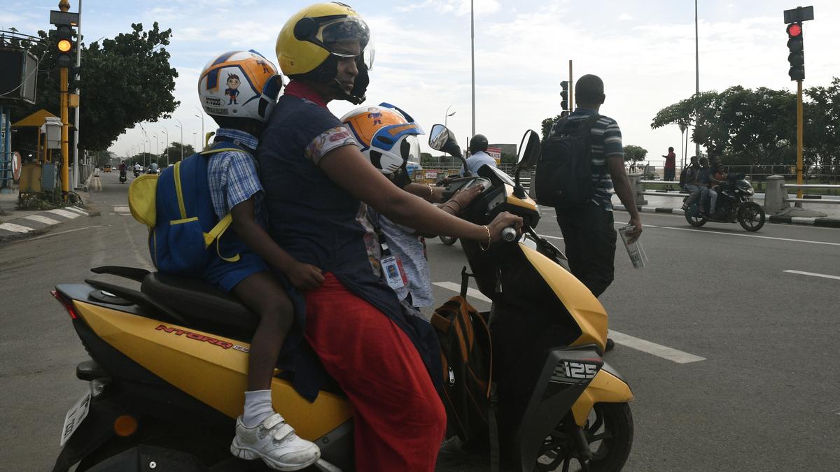 Study finds low helmet usage among children in Chennai