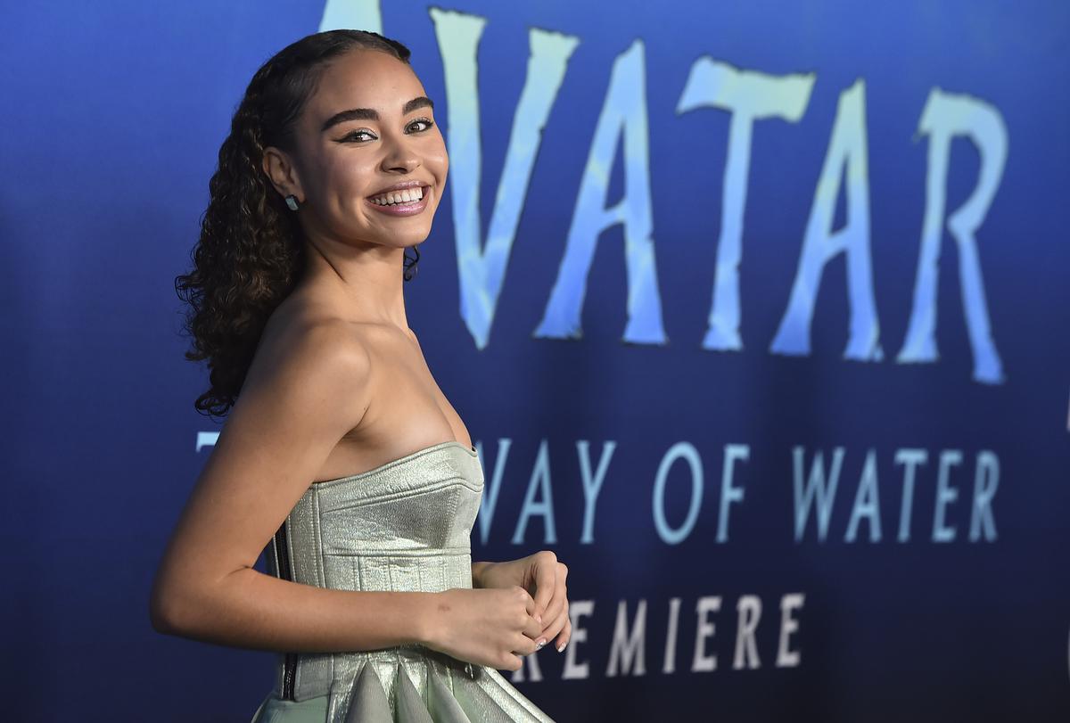 Bailey Bass arrives at the U.S.premiere of ‘Avatar: The Way of Water,’ at the Dolby Theatre in Los Angeles