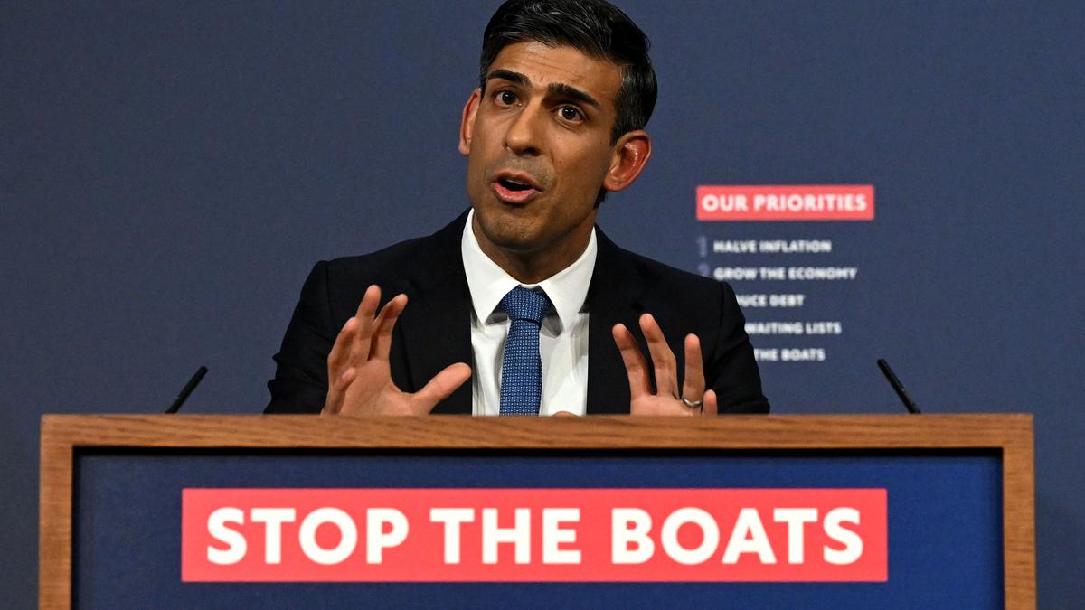 U.K.'s Sunak pledges to stop cross-Channel migrants