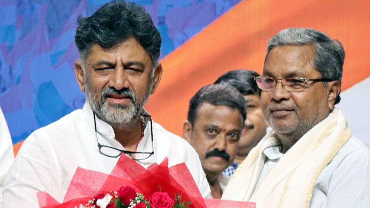 Siddaramaiah, Shivakumar in Delhi to discuss Karnataka Cabinet formation, allocation of portfolios