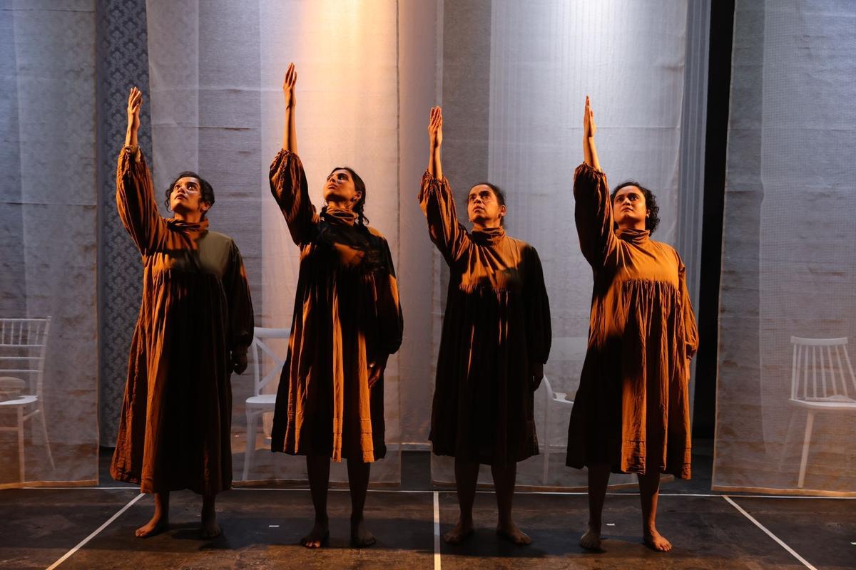 The four women told their stories in their own way The four women told their stories in their own way