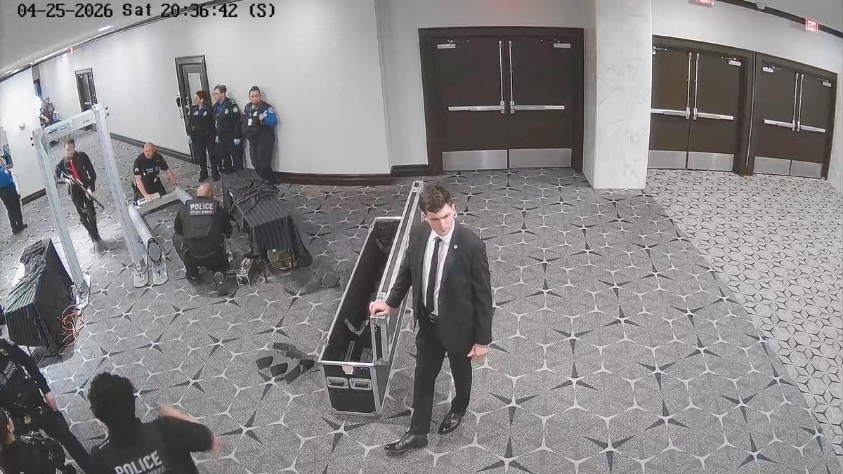 Trump Washington shooting: Justice Department releases footage of suspect