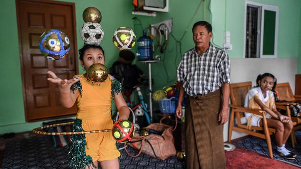 Meet this Myanmar family of jugglers | The Hindu