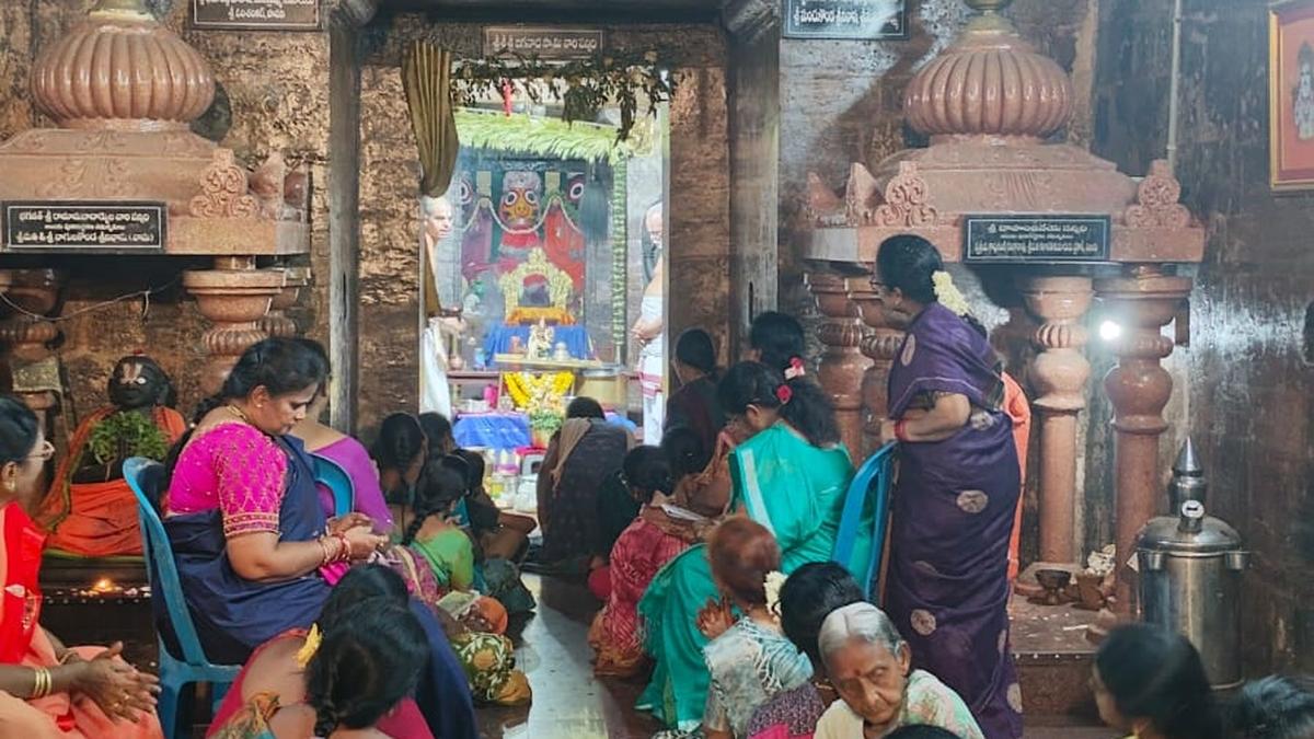 Special prayers offered to Sri Lakshmi Narasimhaswamy on Akshaya Tritiya