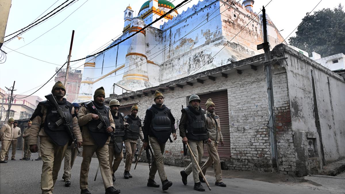 Sambhal violence: Police hold flag march, tight security in place for Friday prayers