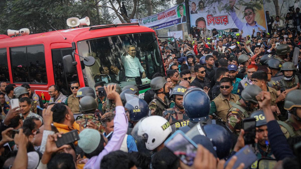 BNP's Tarique Rahman registers as Bangladeshi voter after 17 years abroad in self-exile