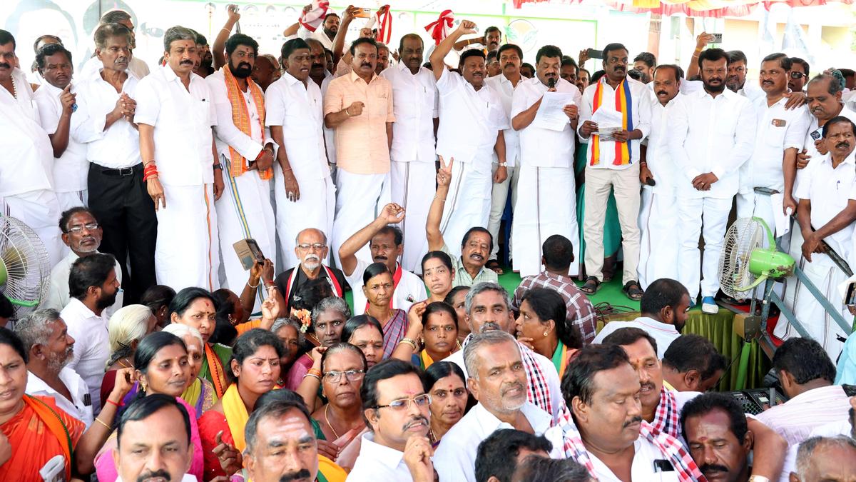 NDA condemns DMK for deteriorating law and order situation in State