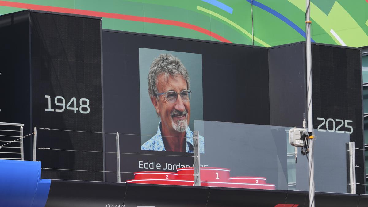 Formula One pays tribute to Eddie Jordan before Chinese Grand Prix