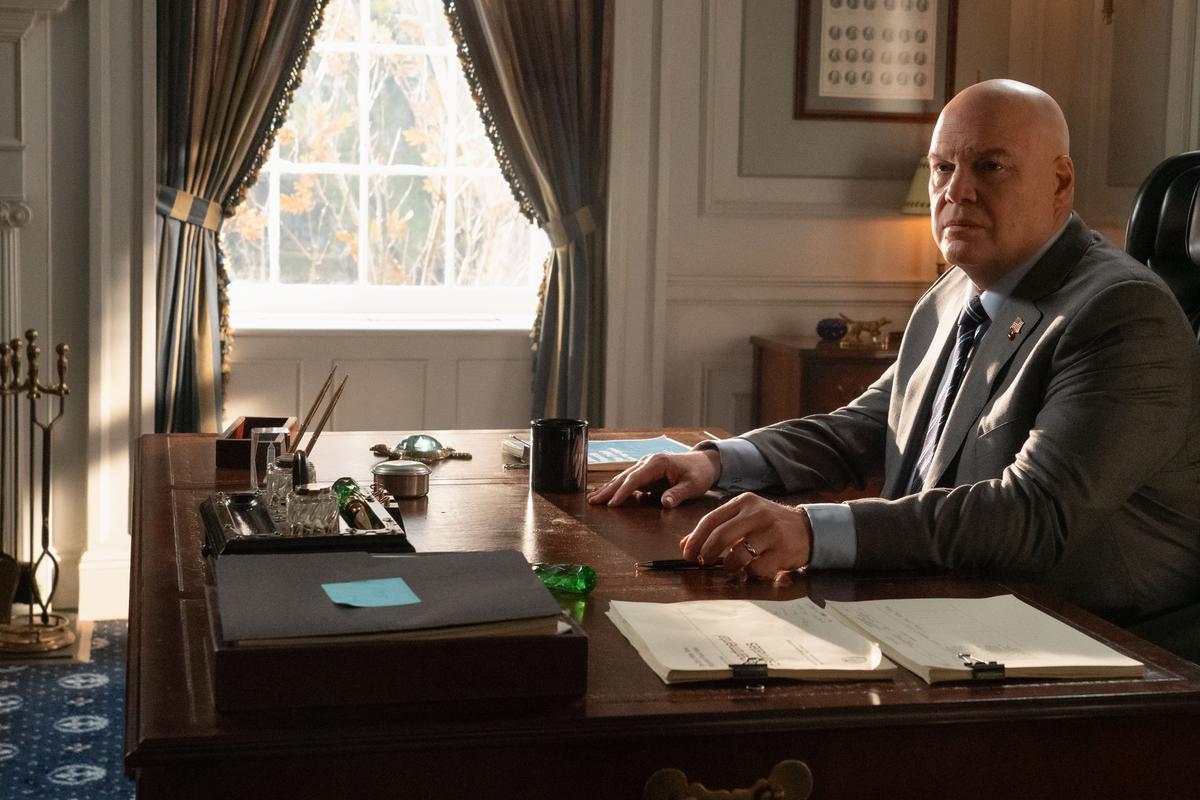 Wilson Fisk/Kingpin (Vincent d'Onfreo) Marvel Television's 'Daredevil: Born Again'