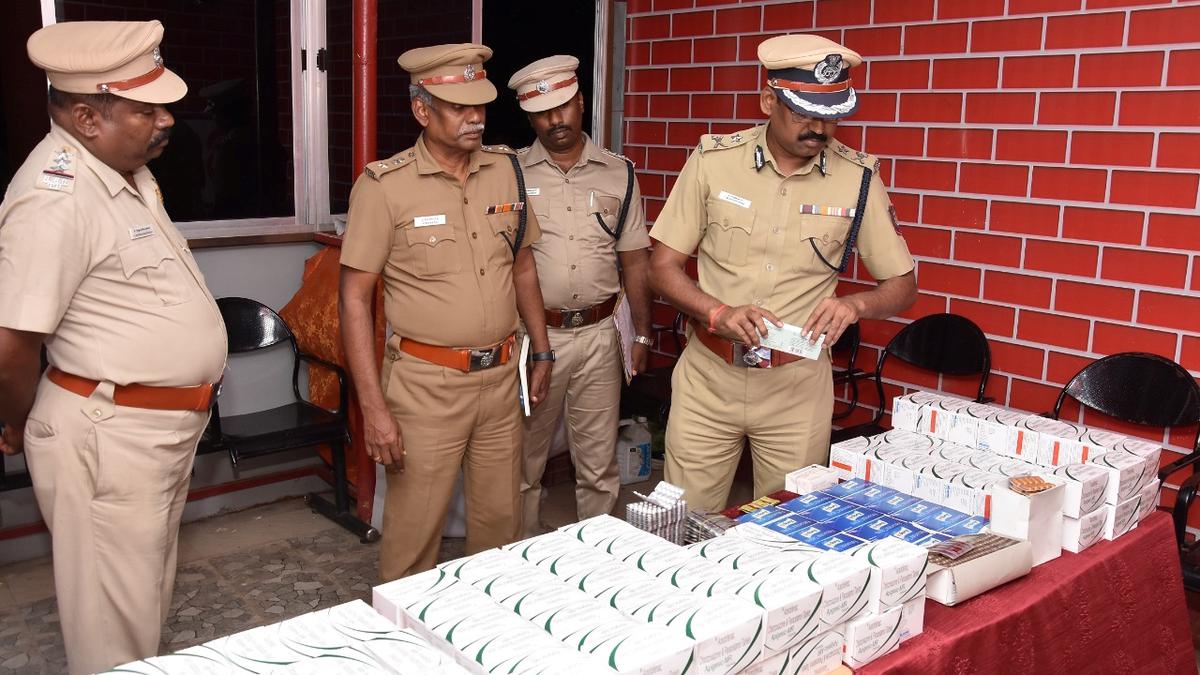 Over 17,000 sleeping pills, pain-killers meant for sale as intoxicants to youth, seized in Madurai