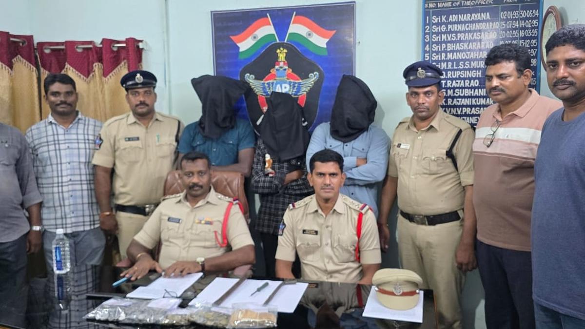 Three held for temple hundi thefts