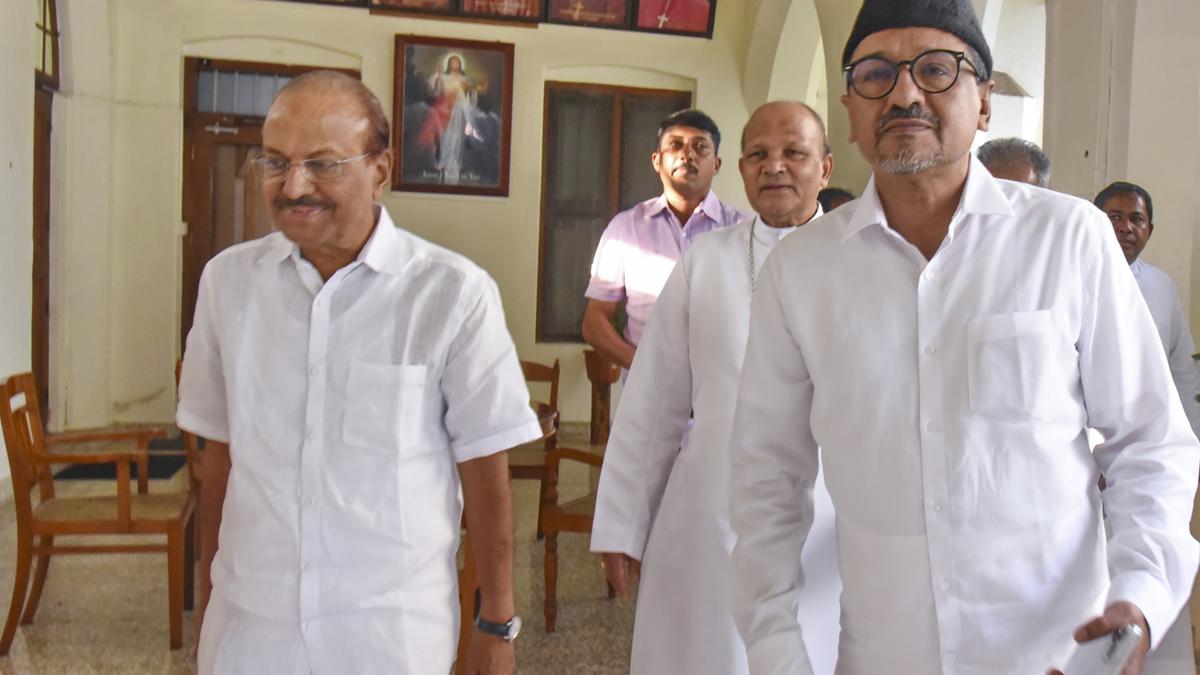 IUML leaders meet Latin Catholic Church leaders on Munambam issue