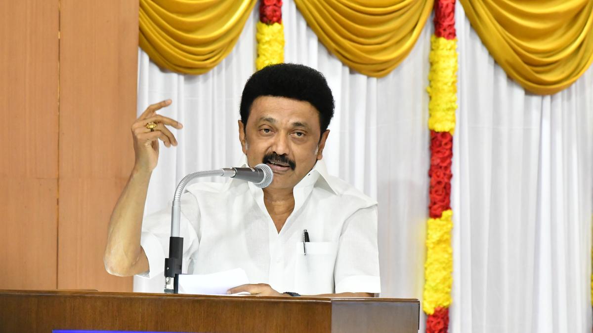 Let’s us save water bodies; not waste water: Tamil Nadu CM Stalin