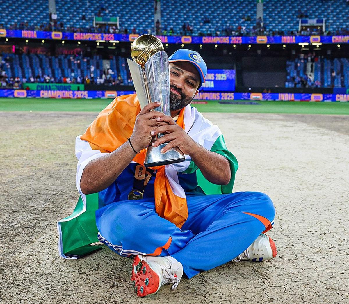 Rohit Sharma on retirement: No plans to retire, says Rohit after leading team to record third crown - The Hindu