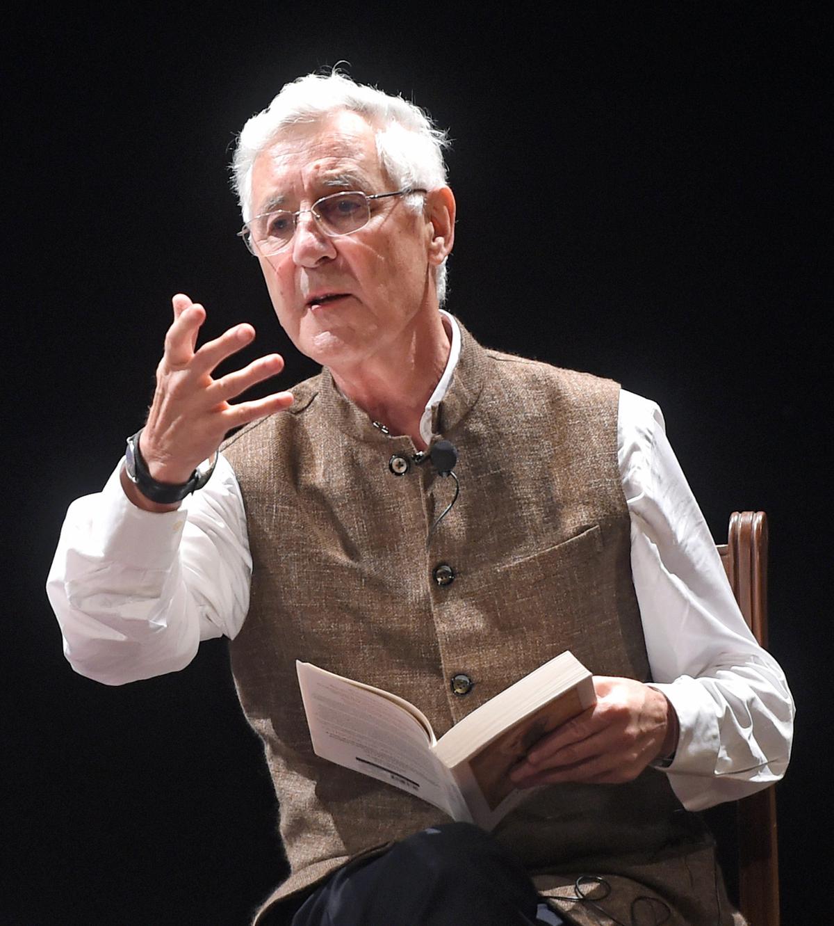 Mike Brearley at an event in Mumbai.