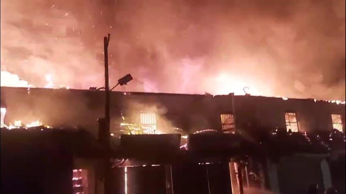 Kundapur fire: Case registered against bookshop owner for illegal firecracker storage