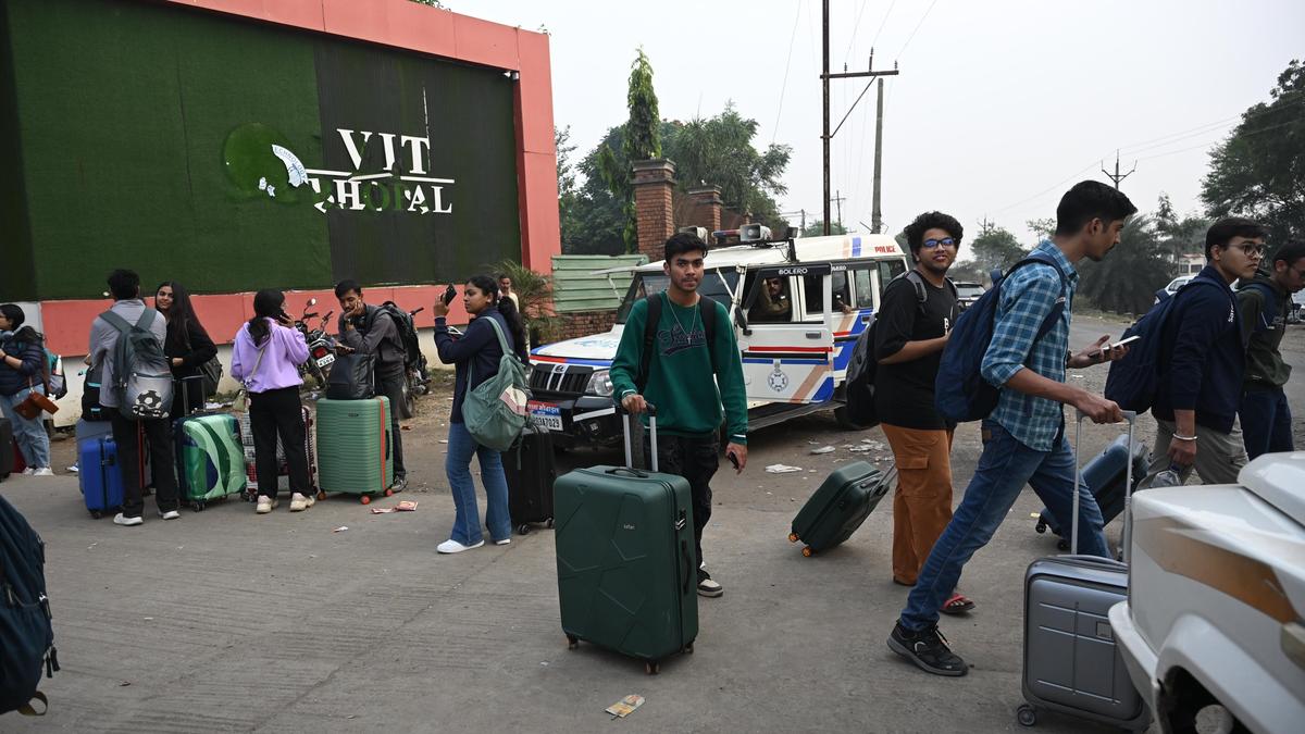 Students vandalise VIT Bhopal campus after jaundice outbreak ‘due to poor quality water, food’