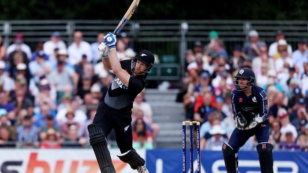 New Zealand posts its highest T20 score to beat Scotland by 102 runs
