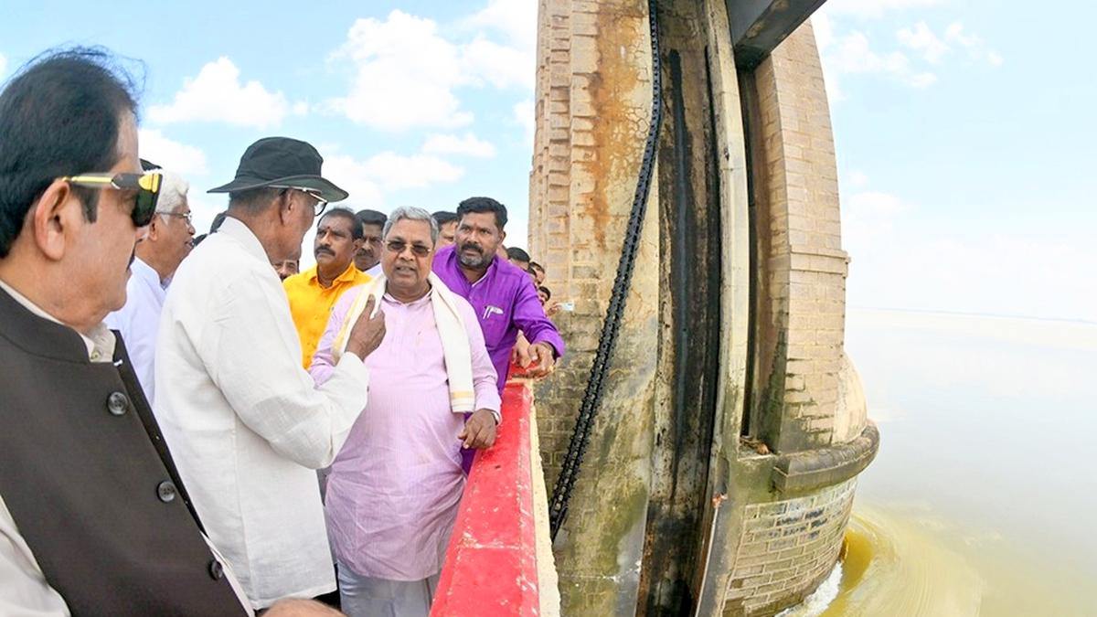 Action to be taken against those responsible for crest gate mishap in Tungabhadra reservoir in Karnataka