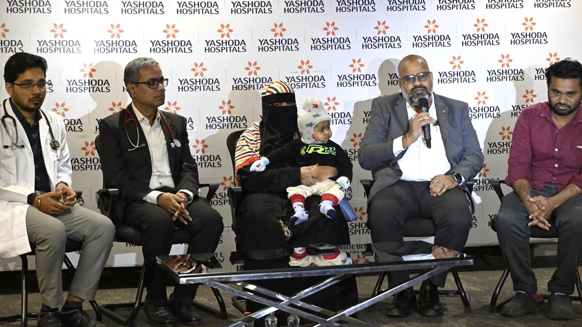 Stem cell transplant at Hyderabad hospital saves 10-month-old with rare bone marrow disorder